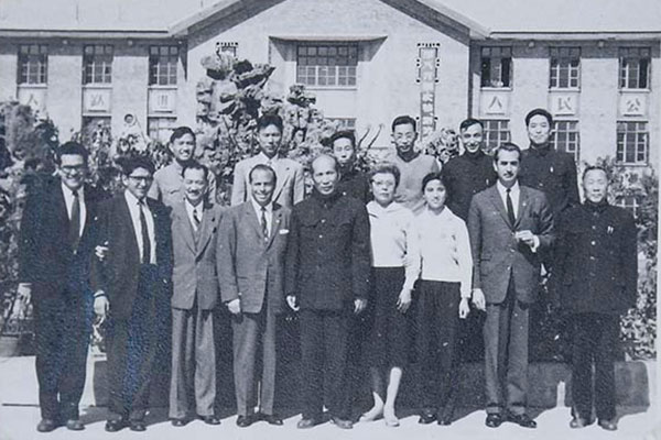 1958 墨西哥外宾来所访问