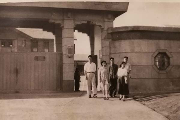 1955 建立之初的北京结核病研究所大门